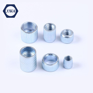 直纹滚花螺母，注塑螺母