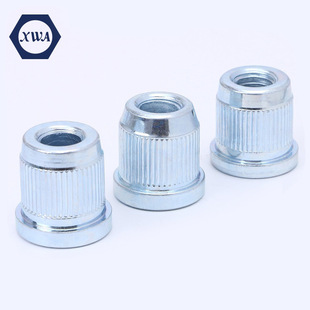 专业制作各种材质直纹滚花螺母